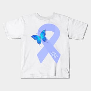 IBS Butterfly awareness ribbon Kids T-Shirt